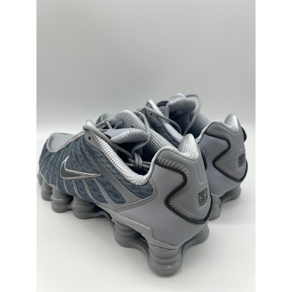 Nike Shox TL Men's Size 10 Wolf Grey Iron Grey Running Shoes AV3595-015 - Picture 16 of 16